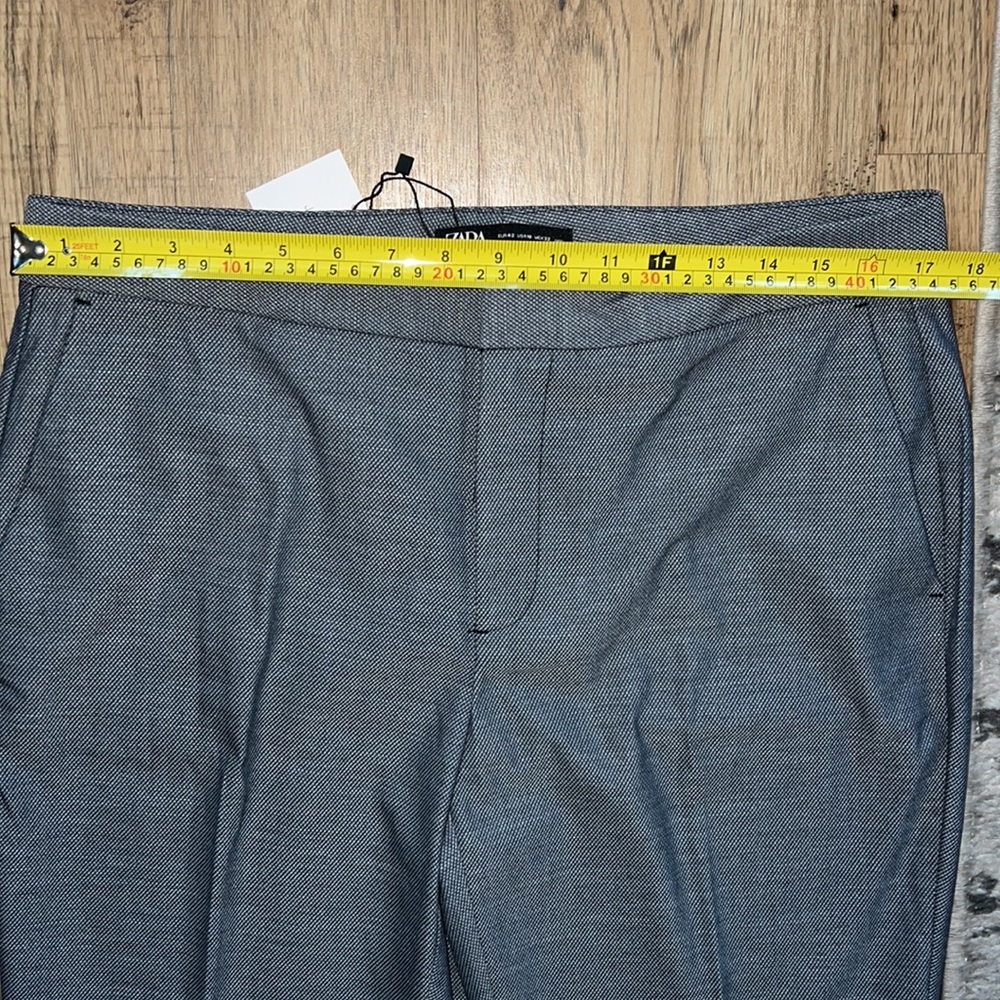 NEW! Zara SUIT SET Heathered Tailored Blazer and Cigarette Pants - Picture 16 of 16